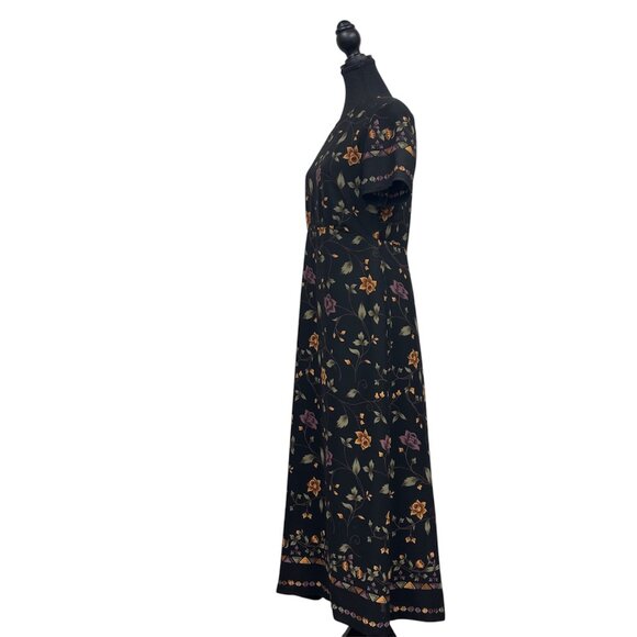 Talbots Floral Print Dress | Size 6 | Like New - Picture 4 of 6